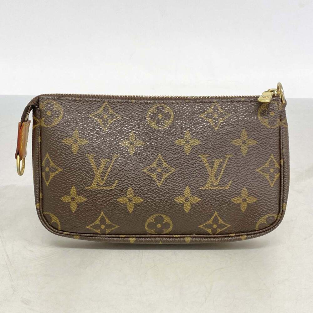 LOUIS VUITTON Brown Monogram Pochette Pouch - Picture 8 of 8